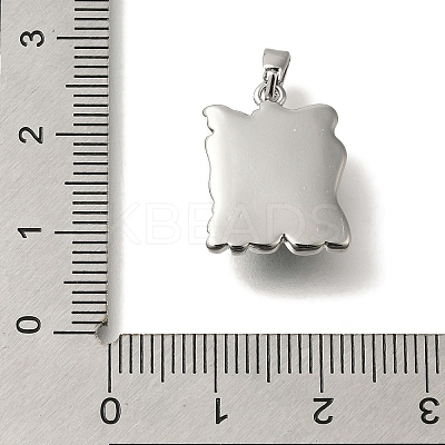 Brass Pendants KK-K388-25G-1