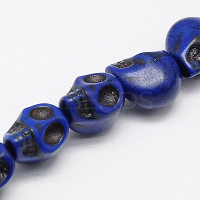 Synthetic Turquoise Beads Strands TURQ-G113-10x12mm-13-1