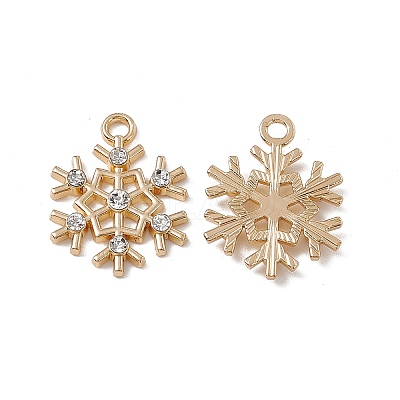 Alloy Crystal Rhinestone Pendants LS-X-ALRI-K049-01G-1