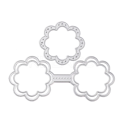 Flower Carbon Steel Cutting Dies Stencils LS-DIY-P076-07-1