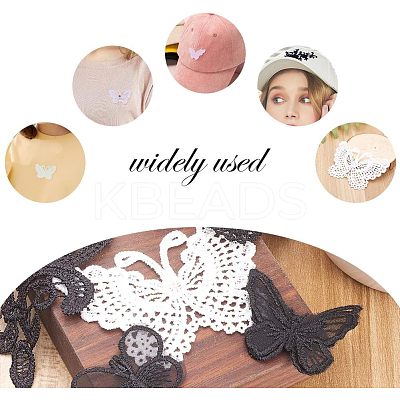 Lace Embroidery Sewing Fiber Appliques DIY-NB0002-60-1