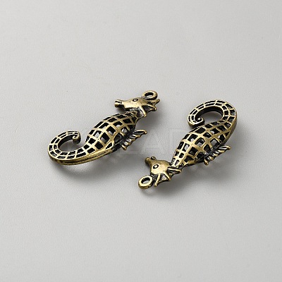 Tibetan Style Alloy Pendants PALLOY-WH0048-42AB-02-1