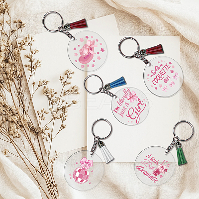 DIY Keychain Making Kits DIY-GO0002-53A-1