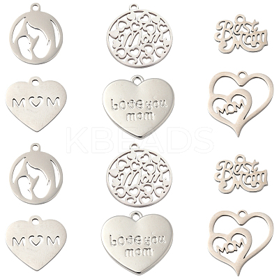 12Pcs 6 Styles Mother's Day Theme STAS-FS0001-82-1