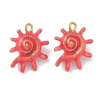 304 Stainless Steel Enamel Pendants STAS-L316-22G-02-1