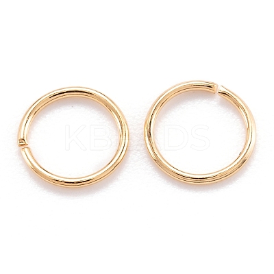 Brass Open Jump Rings X-KK-F824-108D-G-1