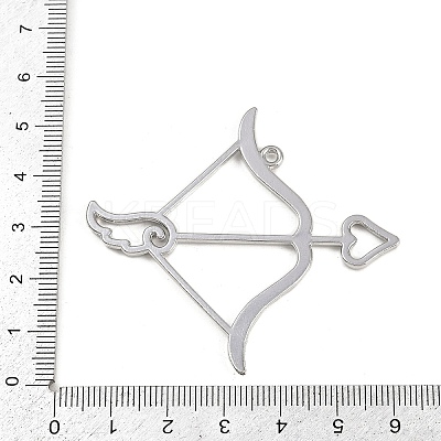 Zinc Alloy Open Back Bezel Pendants PALLOY-D580-05P-F-1