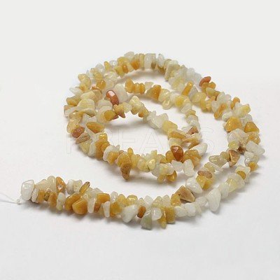 Natural Topaz Jade Beads Strands G-F328-16-1