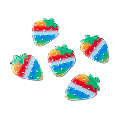 Acrylic Cabochons Suitable for Hair Pins X-MACR-I038-02-1