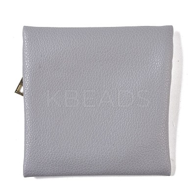 Imitation Leather Jewelry Storage Zipper Bags ABAG-G016-01B-1