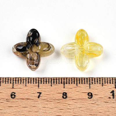 Transparent Acrylic Beads TACR-T028-35H-1