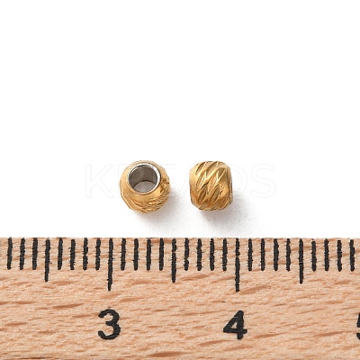 Ion Plating(IP) 304 Stainless Steel Beads STAS-C114-21B-G-1