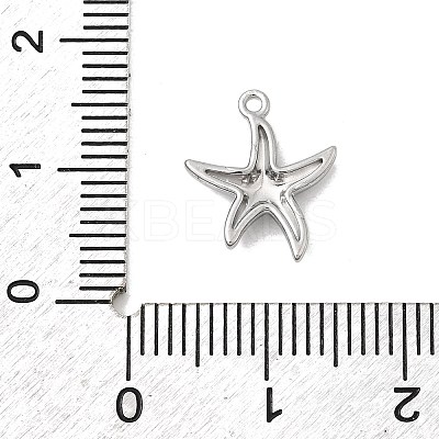 Marine Organism Theme 304 Stainless Steel Charms STAS-Z179-40P-02A-1