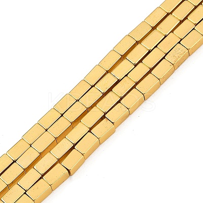 Electroplated Synthetic Non-magnetic Hematite Beads Strands G-C156-01G-1