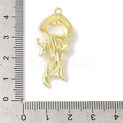 Rack Plating Alloy Pendants FIND-I039-014G-1