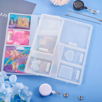 DIY ID Card Badge Holder Making Kit DIY-TA0004-85-1