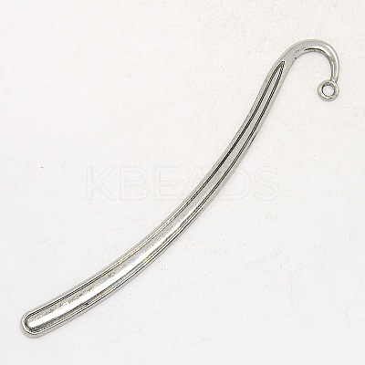 Antique Silver Tibetan Style Bookmark Findings X-TIBEP-PP007-AS-LF-1