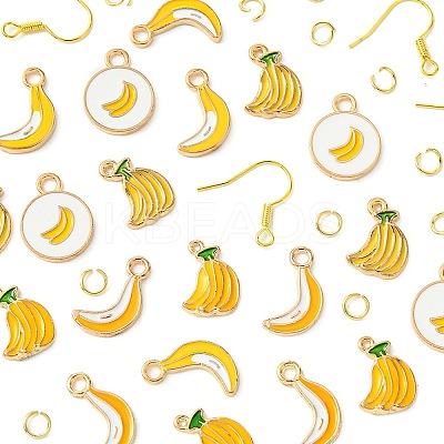 DIY Banana Dangle Earrings DIY-FS0006-04-1