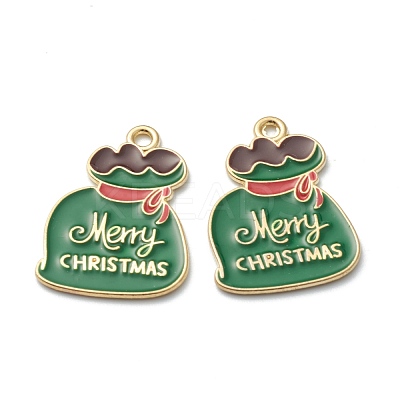 Alloy Enamel Pendants ENAM-J649-31LG-A-1