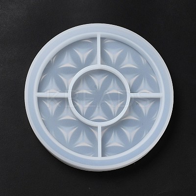 DIY Life of Flower Textured Cup Mat Silicone Molds LS-SIMO-H009-05A-1