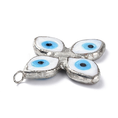 Handmade Lampwork Big Pendants LAMP-C009-02P-04-1