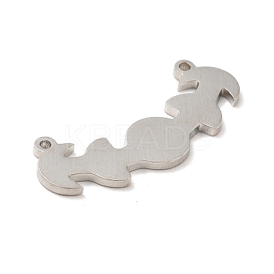 Non-Tarnish 201 Stainless Steel Pendants LS-STAS-E175-13P-1