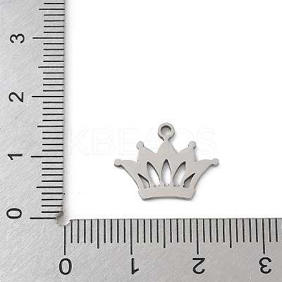 201 Stainless Steel Pendants STAS-S157-03B-P-1