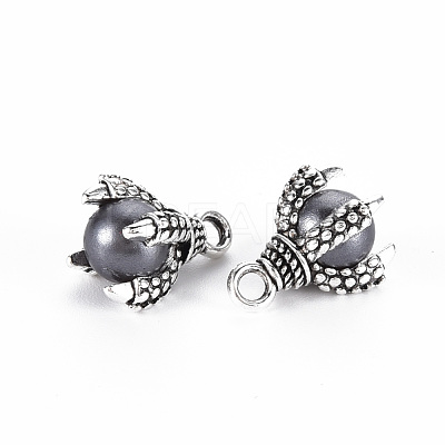 Tibetan Style Alloy Charms PALLOY-S120-249F-RS-1