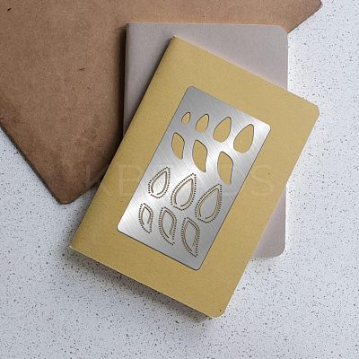 4Pcs 4 Style Mandela Element 304 Stainless Steel Cutting Dies Stencils DIY-FG0002-11-1