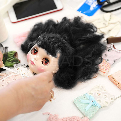 High Temperature Silk Hair Extensions Clip-in Synthetic Wig Piece for Women FIND-WH0400-27B-1