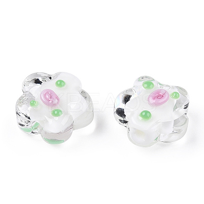 Handmade Bumpy Lampwork Beads LAMP-N024-04-1