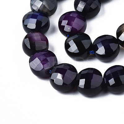 Natural Agate Beads Strands G-S359-366B-1