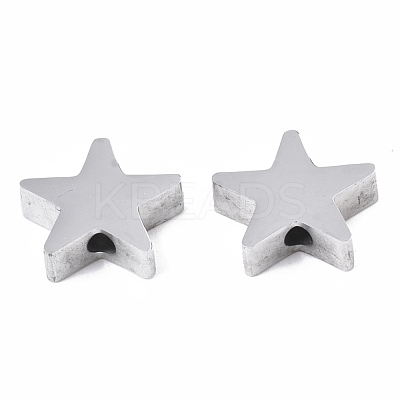 Tarnish Resistant 304 Stainless Steel Beads STAS-S079-184B-P-1