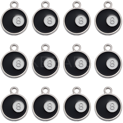 40Pcs Alloy Enamel Pendants FIND-SC0016-76P-1