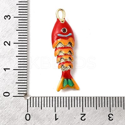Rack Plating Brass Pendants KK-A268-05G-B04-1