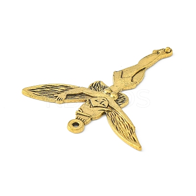 Tibetan Style Alloy Pendants TIBEP-LF8182YKG-AG-LF-1