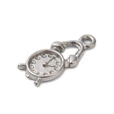 Non-Tarnish 304 Stainless Steel Pendant Rhinestone Settings STAS-N103-42P-1
