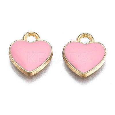 Alloy Enamel Charms X-ENAM-S121-041I-1