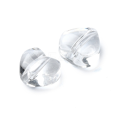 20Pcs Transparent Glass Beads GLAA-Q103-01A-1