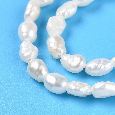 Natural Cultured Freshwater Pearl Beads Strands PEAR-N014-03H-1