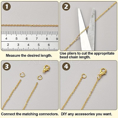 DIY Necklaces Jewelry Making Kit DIY-YW0009-36-1