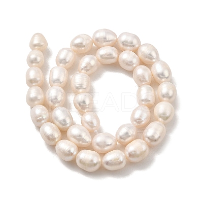 Natural Cultured Freshwater Pearl Beads Strands PEAR-I007-01E-02A-1