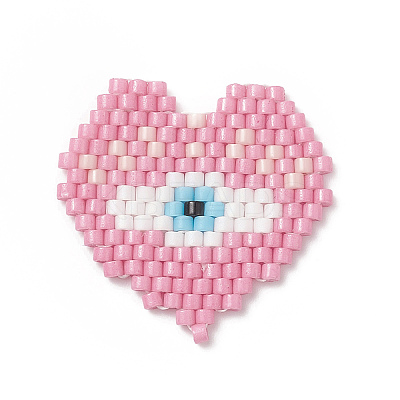 Handmade Loom Pattern MIYUKI Seed Beads PALLOY-MZ00062-1