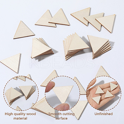 200Pcs Unfinished Wood Cutout WOOD-SP0001-46-1