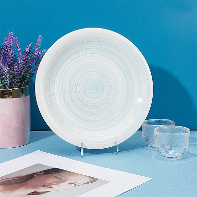 Acrylic Cup and Saucer Display Stands ODIS-WH0029-73-1