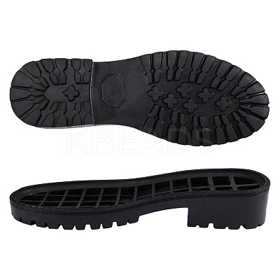 Anti Skid Synthetic Rubber Shoes Bottom Heel Sole FIND-WH0816-098B-1