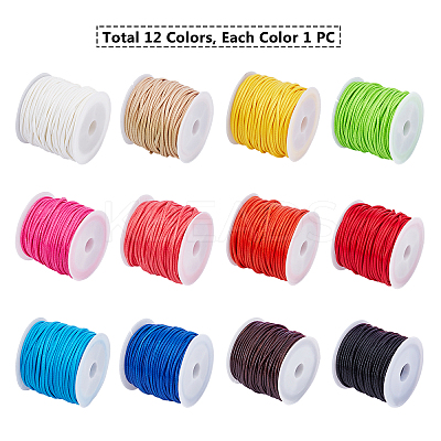 Waxed Polyester Cords YC-PH0002-24-2.0mm-1