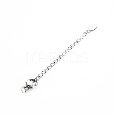 Tarnish Resistant 304 Stainless Steel Chain Extender X-STAS-N088-41P-1