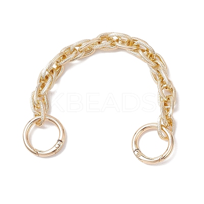 Aluminium Textured Rope Chain Bag Extension Chains FIND-JF00162-01-1
