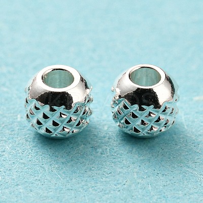 201 Stainless Steel Beads STAS-A057-01A-S-1